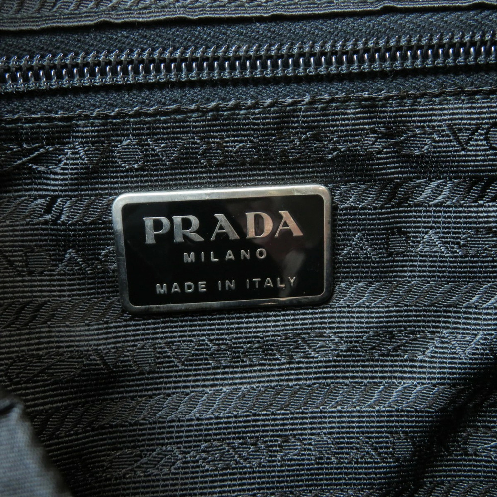 Prada logo plate Backpack Rucksack Daypack - Picture 6 of 11